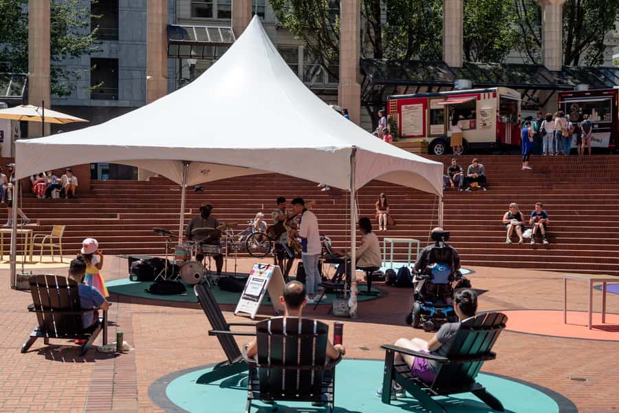 A Guided Walking Tour of Historic Downtown Portland - Murals, Sculptures, and the City’s Creative Signature