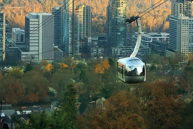Aerial Tram Ride with Doughnuts at Sunrise in Portland Oregon - Key highlights