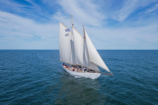 Afternoon Windjammer Cruise Along the Coast of Portland Maine - The Real Difference: A Sail Without Narration (Crew Answers, Not Scripts)