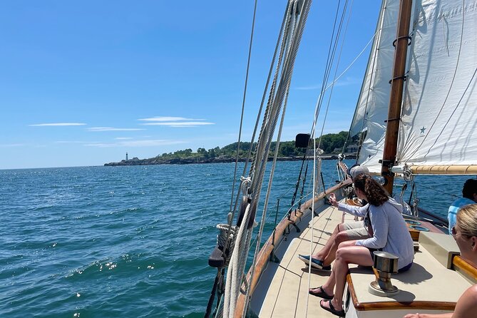 Casco Bay Morning Windjammer Sail - Fort Gorges: Those Massive Granite Blocks Are the Star
