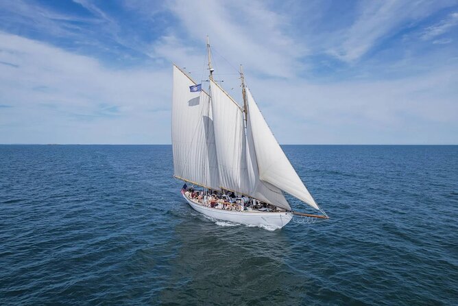 Casco Bay Morning Windjammer Sail - Following Casco Bay In The Gulf Of Maine: Calm Water, Coastline Views, Good Odds