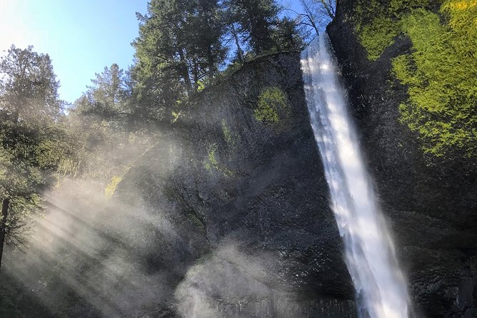 Columbia River Gorge Waterfalls & Mt Hood Tour from Portland, OR - Hood River for an Easy Lunch Break and a Wind-Sports Reset