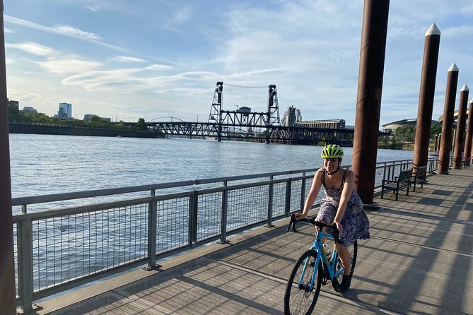 Essential Portland Oregon Bike and E-Bike Tour! - Tilikum Crossing: bridge history plus volcano spotting