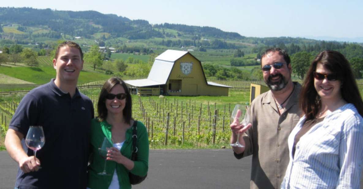 From Portland: Willamette Valley Full-Day Wine Tour - From Downtown Portland to the Willamette Valley, You’re Not Driving