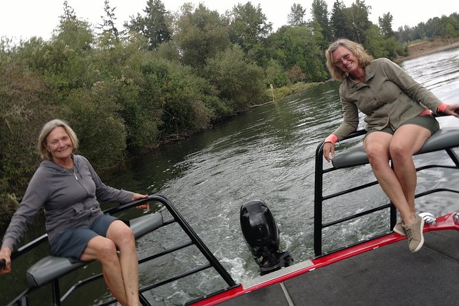 Guided Jetboat Tour for Six -Private - Meeting at Rogers Landing and the 10:00 am rhythm
