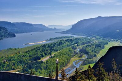 Half Day Columbia River Gorge Waterfalls Tour - Latourell Falls: the straight-down drama and the forest color mix