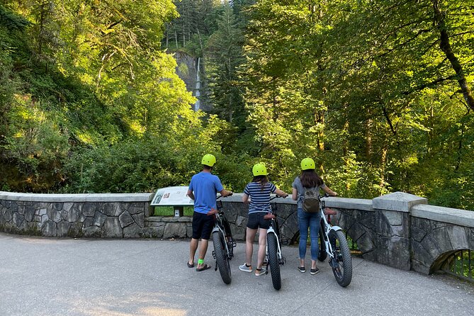 Multnomah Falls E-Bike Waterfall Tour (2+ Hours) - E-bike comfort check: pedal assist for riders age 16+