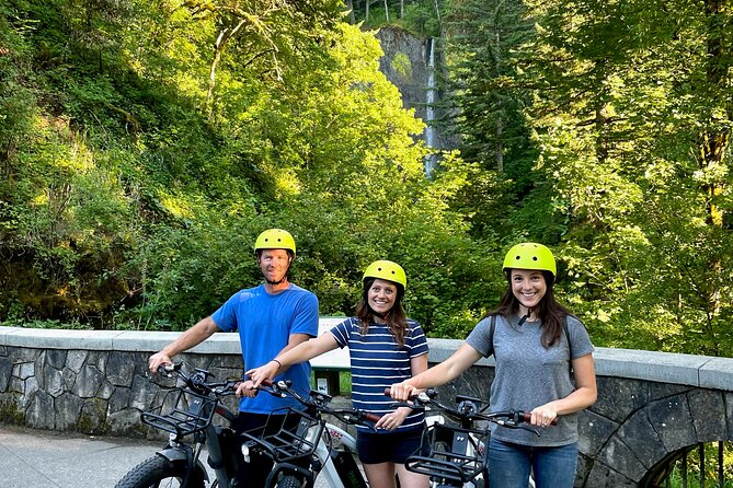 Multnomah Falls E-Bike Waterfall Tour (2+ Hours) - Wahkeena Falls for a quieter photo stop