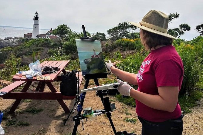 Paint Outdoors in Portland, Maine - Key Highlights Before You Go