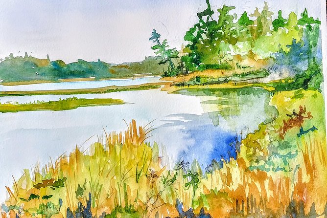 Paint Outdoors in Portland, Maine - Small Group Energy: Why Up to 6 Changes Everything