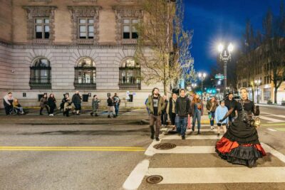 Portland: Ghosts, Poltergeists, and Psychopaths Walking Tour - Eight Haunted Stops in Downtown Portland: How the Route Flows