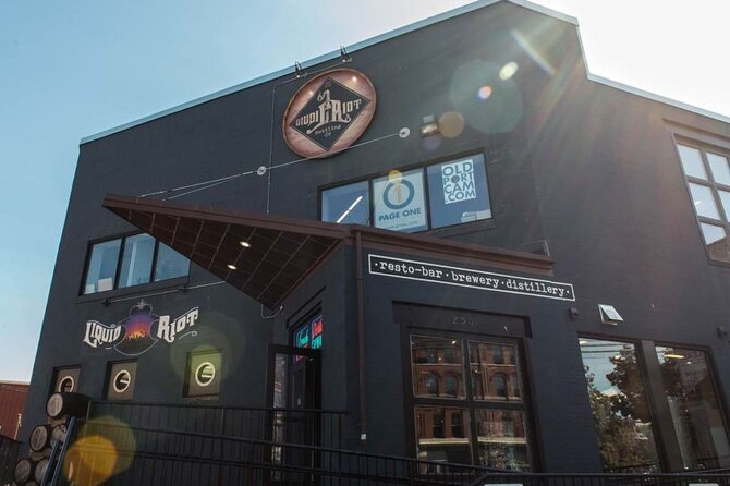 Portland Pubs Walking Beer Tour - Stop 2: Liquid Riot, where beer meets distilling