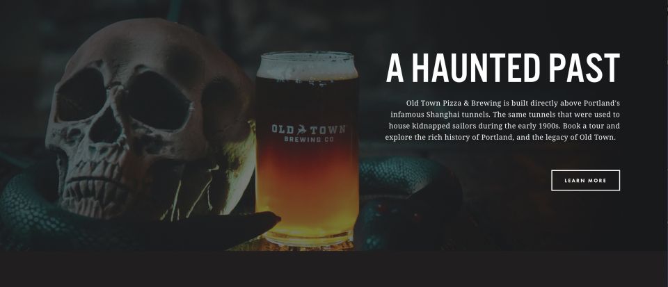 Portland: Underground Shanghai Tunnel Tour with Beer Tasting - Meeting Old Town Pizza & Brewing (and why the location matters)