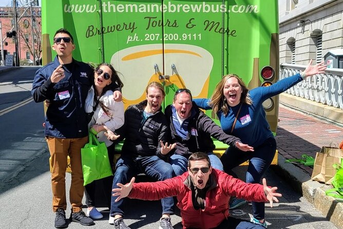 Portland's Best Craft Beverages Bus Tour OLD - Old Port stop: a second tasting that keeps you from getting bored
