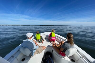 Sightseeing Boat Tour in Portland's Casco Bay Bird's Eye Maine - Fort Gorges: granite fort, Civil War stories, and tide timing