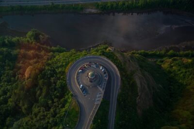 Stunning Air Tour of the Columbia River Gorge by Envi Adventures - Portland Oregon Sign to Takeoff: The Tour’s First Wow Moment