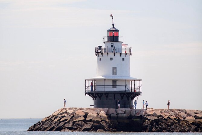 Sunset Lighthouse Cruise Along Casco Bay - Weather reality: drizzle, mist, and the still-worthy sunset plan