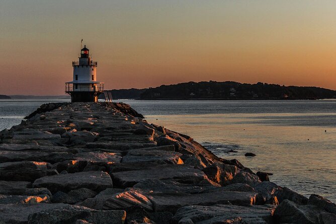 Sunset Lighthouse Cruise Tour from Casco Bay - Stop 1: Maine’s George Washington lighthouse moment