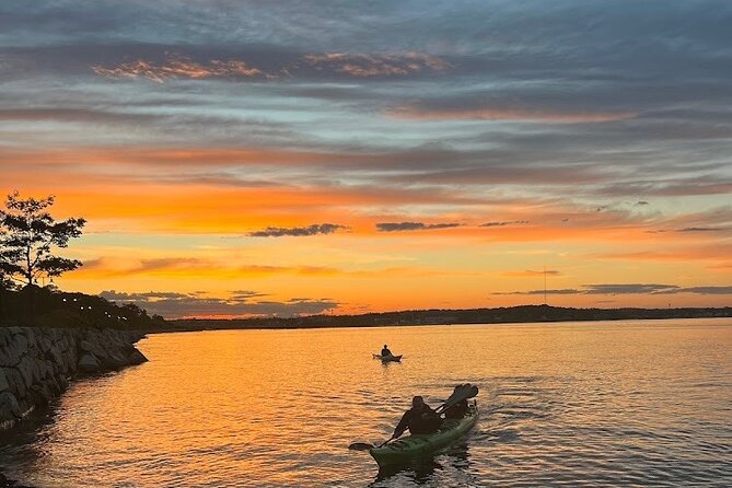 Sunset Sea Kayak Tour of Casco Bay - Lighthouses and open-water crossing: the sunset stretch